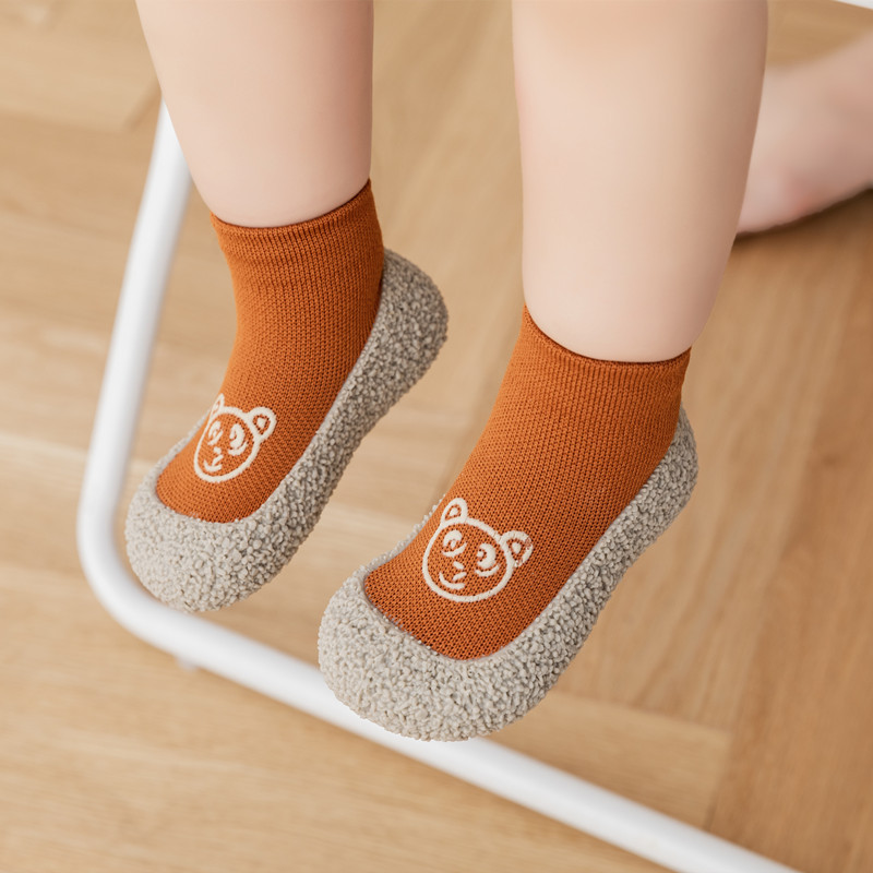 2026 New Kidsren's Socks and Shoes for Boys and Girls, Low-Top Toddler Shoes, Baby Non-Slip Floor Socks, Light and Comfortable Shoes