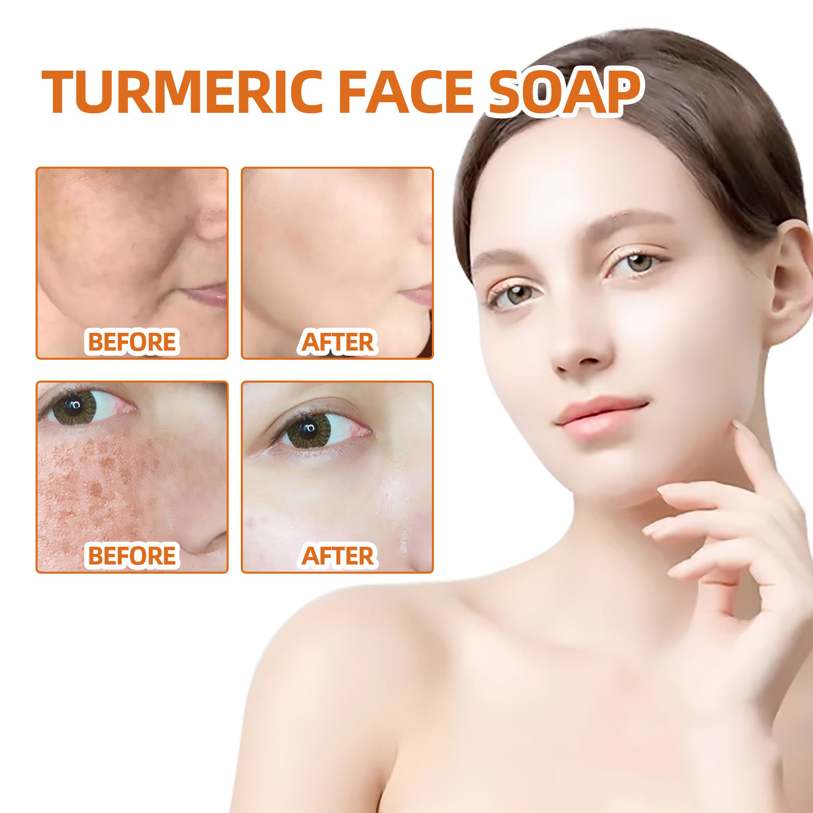 West&Month Ginger Turmeric Facial Soap