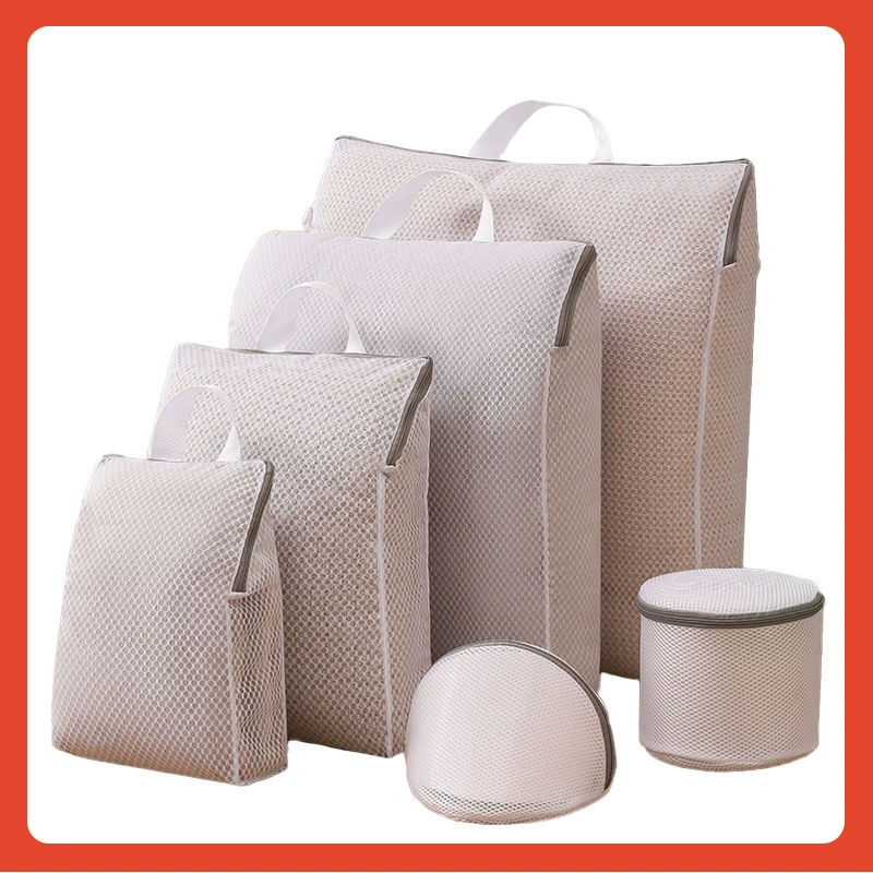 Three dimensional handheld protective transformer for laundry, mesh bag, woolen underwear, sweater