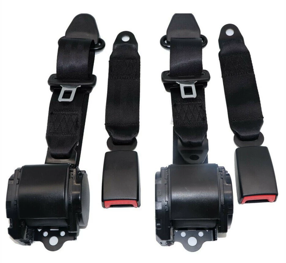 Полностью автоматический телескопический трехточечный ремень безопасности легкового автомобиля, комплект трехточечных ремней безопасности с аварийной блокировкой