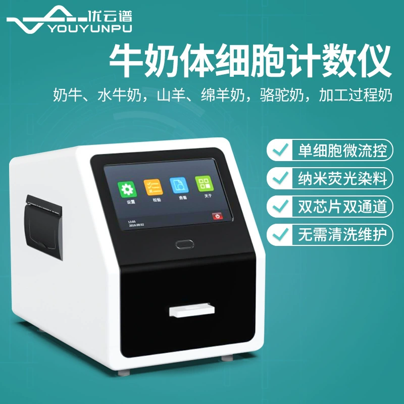 Процесс обработки верблюжьего молока Счетчик соматических клеток Интеллектуальный детектор соматических клеток Счетчик молочных соматических клеток