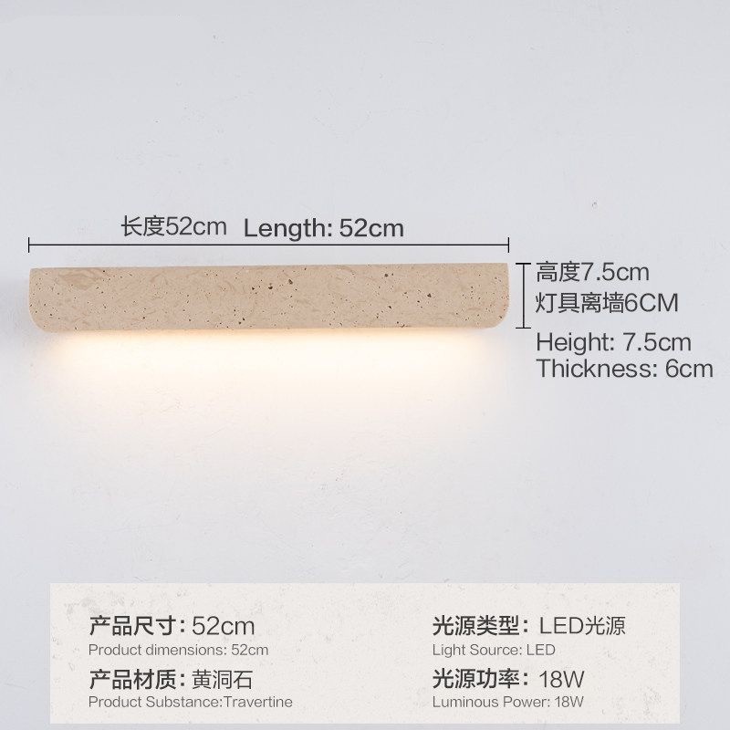 estilo japonés retro cabecera de cama agujero amarillo lámpara de pared de piedra silenciosa balcón sala de estar sofá TV pared de fondo escalera lámpara pasillo