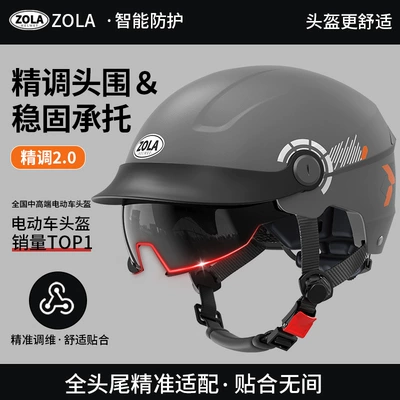 Motosiklet kaskı (dəbilqə) – Safety Helmet - gray-brown-endoscope