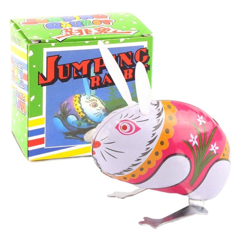 Rana de hierro nostálgico reloj juguete bebé juguete bobinado rana de hierro clásico rana de hierro al por mayor