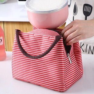 Canvas Bag Women's Lunch Box Bag Cartoon Insulation Bag Handbag Work Bag Student Lunch Bag Handbag picnic bag