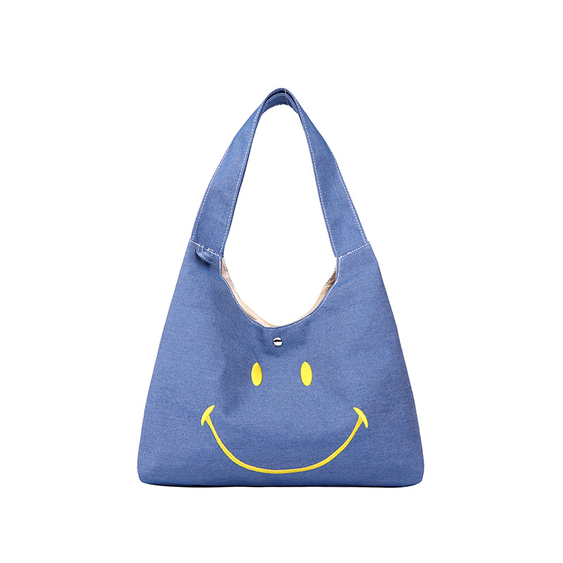 Versión coreana del popular bolso de hombro para niños y niñas, lindo y lindo bolso de mensajero para niños sonriente, estilo occidental, bolso para niños de gran capacidad