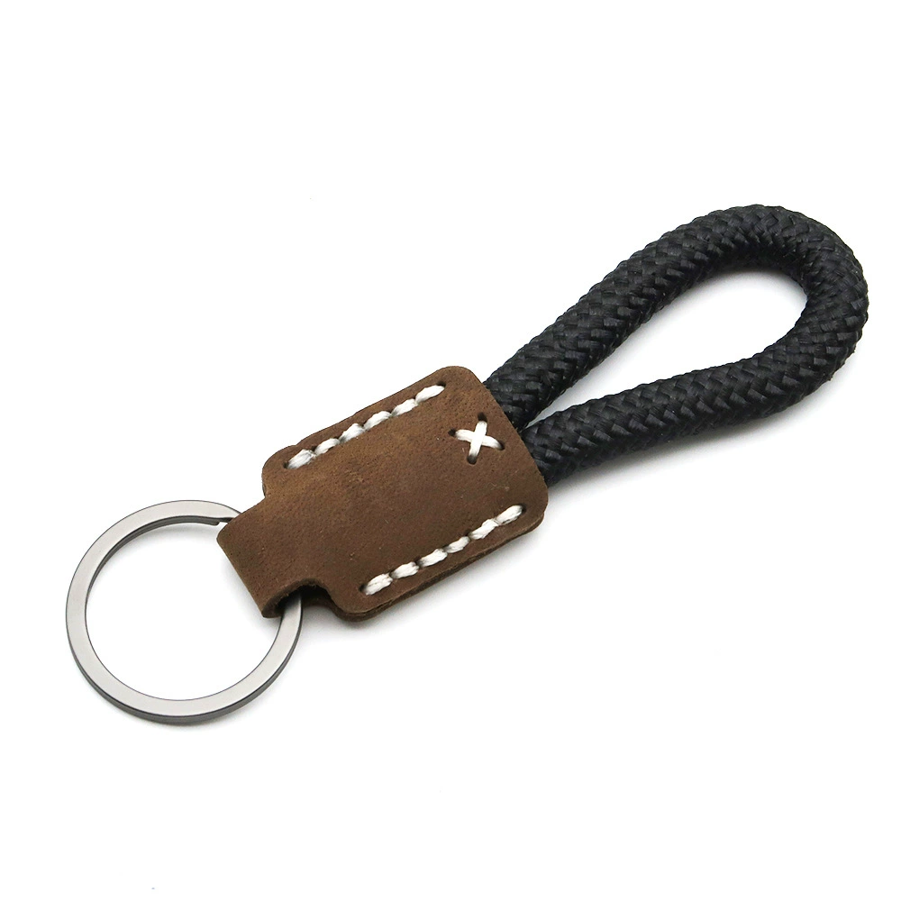 Keychain handmade, pendant, matte universal strap, DIY, genuine leather