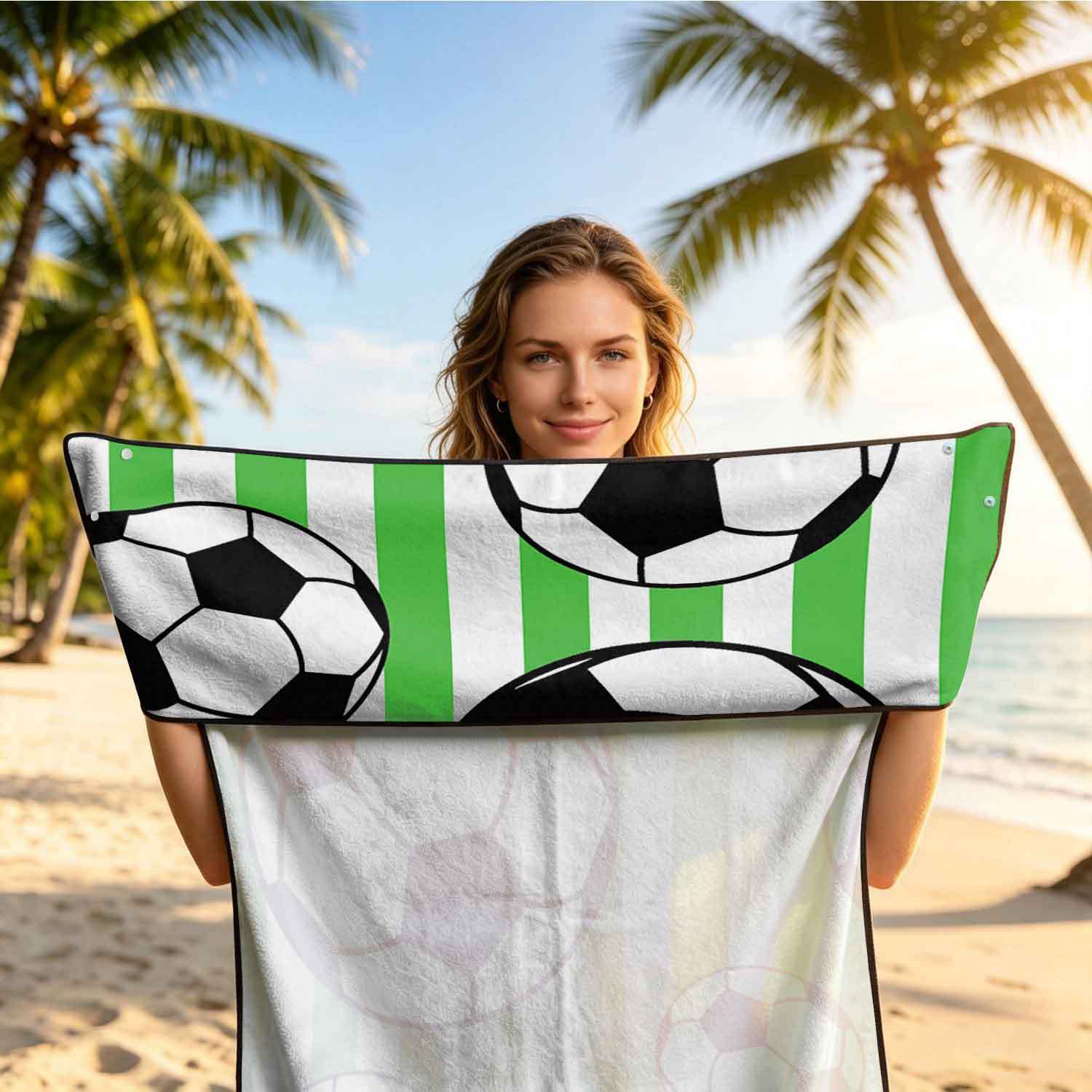 2-piece dual-use car seat cover, ultra-fine fiber, can be used as a beach towel, printed car protective seat cover 13