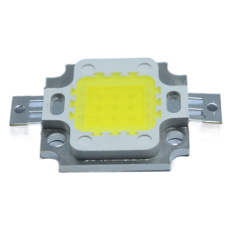 Оптовая продажа: Мощный светодиодный источник света 10 Вт, интегрированный, высокой яркости, для прожекторов, энергосберегающий, высокояркий световой источник