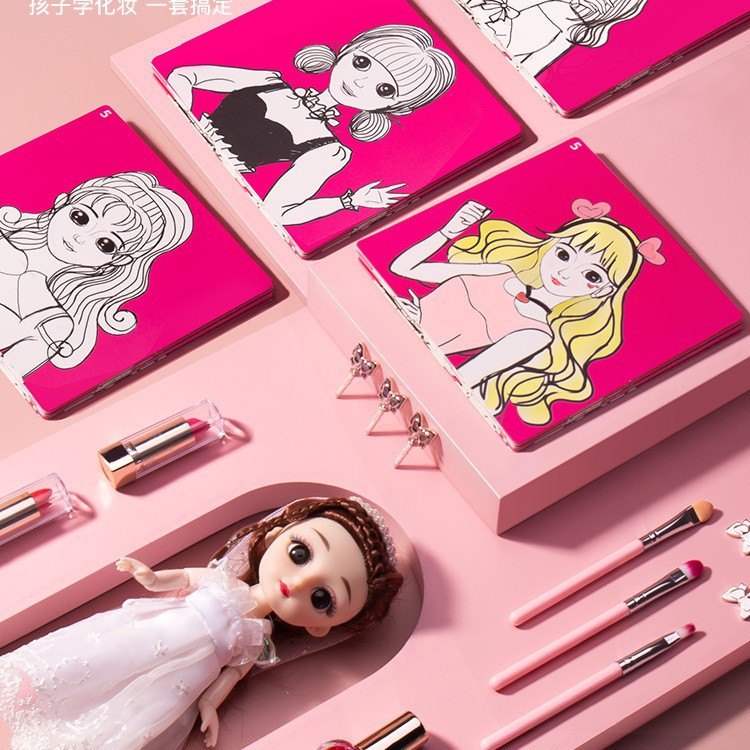 女孩儿童化妆品玩具套装娃娃4小女童6公主7彩妆盒5岁3一9生日礼物