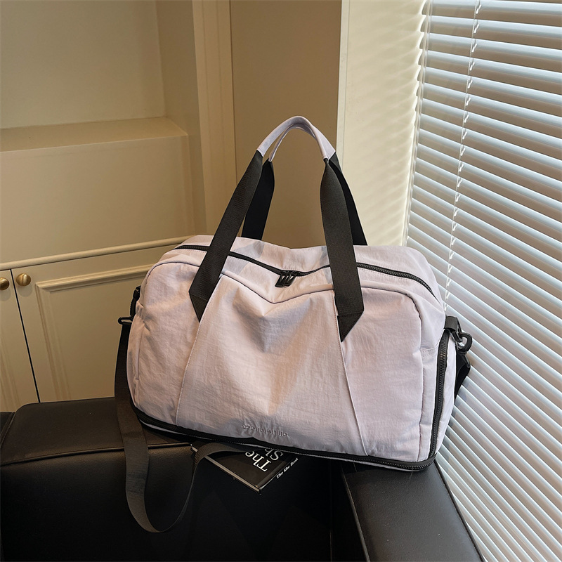 Cross-Border New Model Travel Bag for Men and Women, Multifunctional, Expandable, with Dry and Wet Separation, Suitable for Luggage, Boarding, Business Trips, Accommodation, Fitness, and Yoga