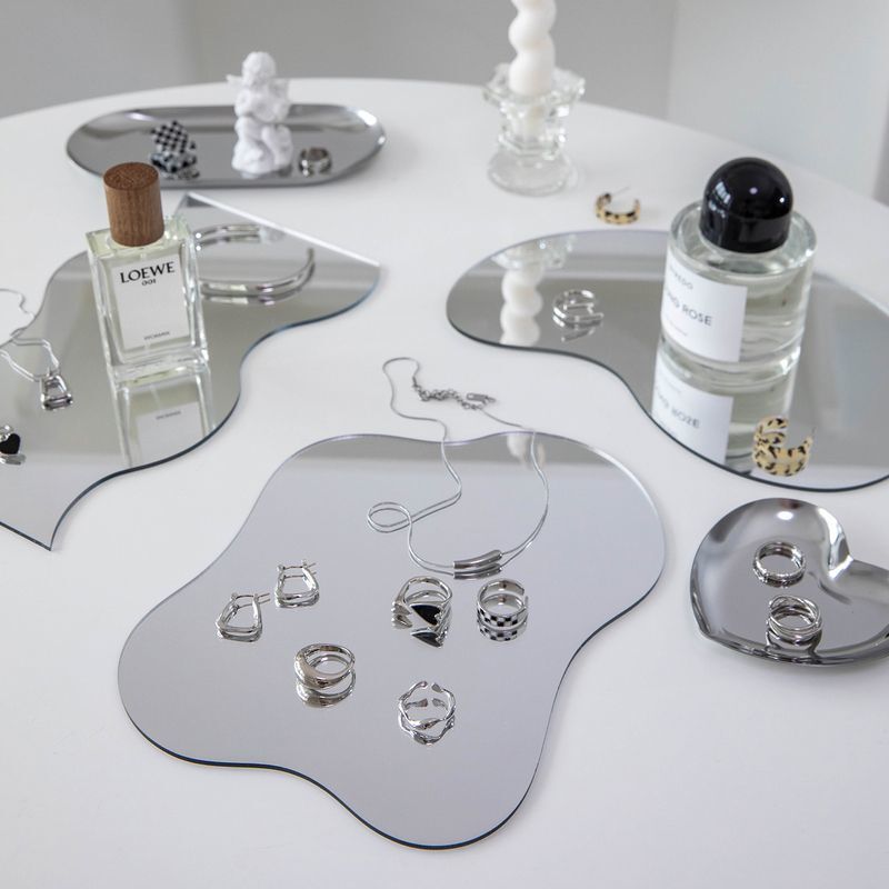 Acrylic Mirror Reflection Board Reflective Styling Ins Photography Props Set Decoration Jewelry Decorative Mirror Acrylic Mirror Reflection Board Reflective Styling Ins Photography Props Set Decoration Jewelry Decorative Mirror