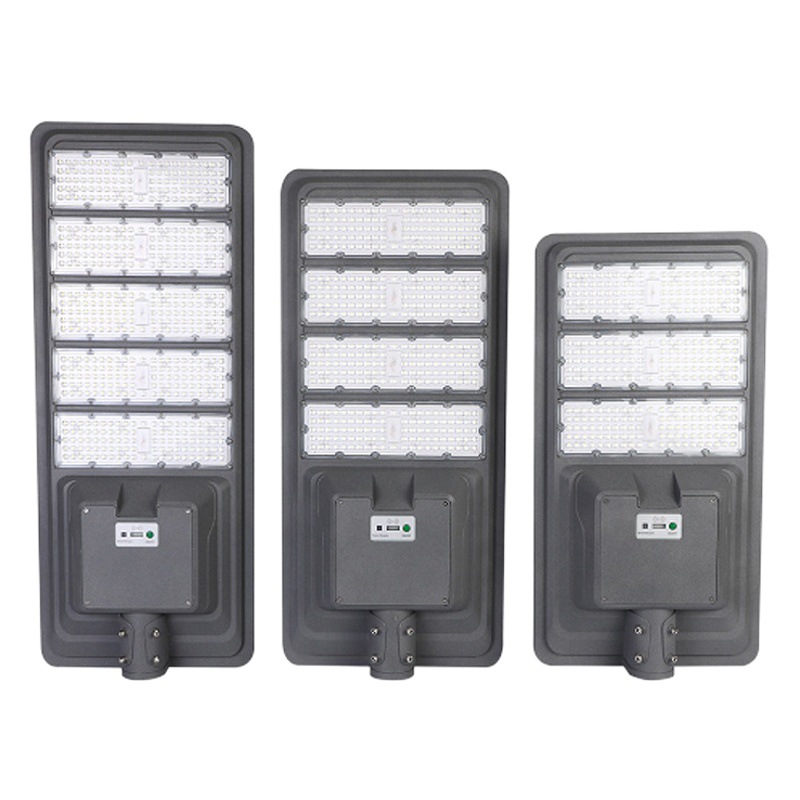 Al Aire Libre iluminación integrada lámpara de calle solar cabeza radar inducción cinturón de monitoreo ingeniería integrada lámpara de calle solar