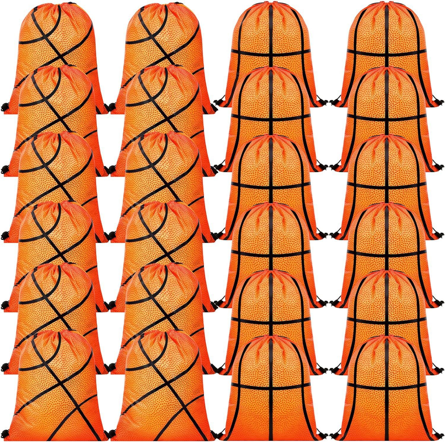 篮球束口袋四篮球儿童生日派对抽绳双肩背包袋便携收纳袋跨境新款