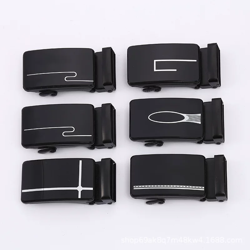 Belt, men's acrylic buckle, (Physicals)
