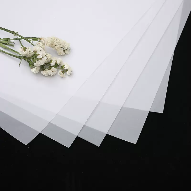 批发 硫酸纸 描图纸 绘图纸  高品质透明纸 辛格拉包装纸