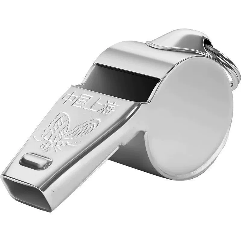 Нержавеющая сталь свисток тренер судья матча металлический свисток учитель спорта баскетбол футбол тренировочный свисток медный свисток