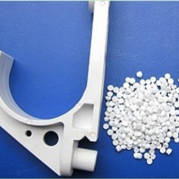 厂家直销PVC粒子硬质注塑矿用电缆挂钩用PVC颗粒矿井注塑级