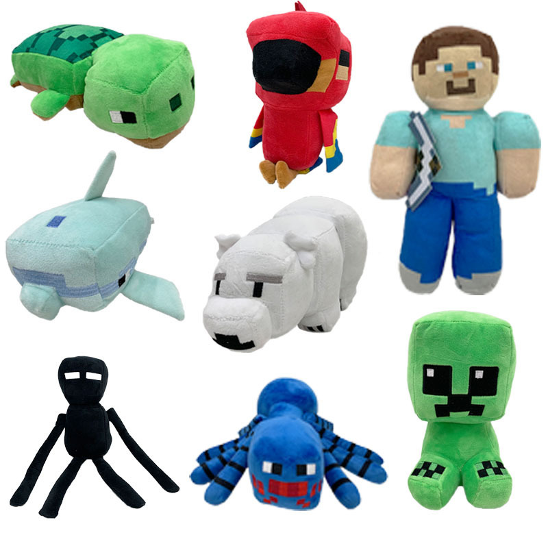 Cross Border My World Series New Skull Man Steve Zombie Man Doll Game Plush Doll Doll