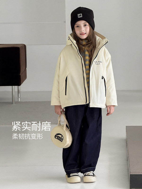 图图小象女童裤子2025秋装新款儿童休闲裤中大童洋气休闲萝卜裤子|undefined