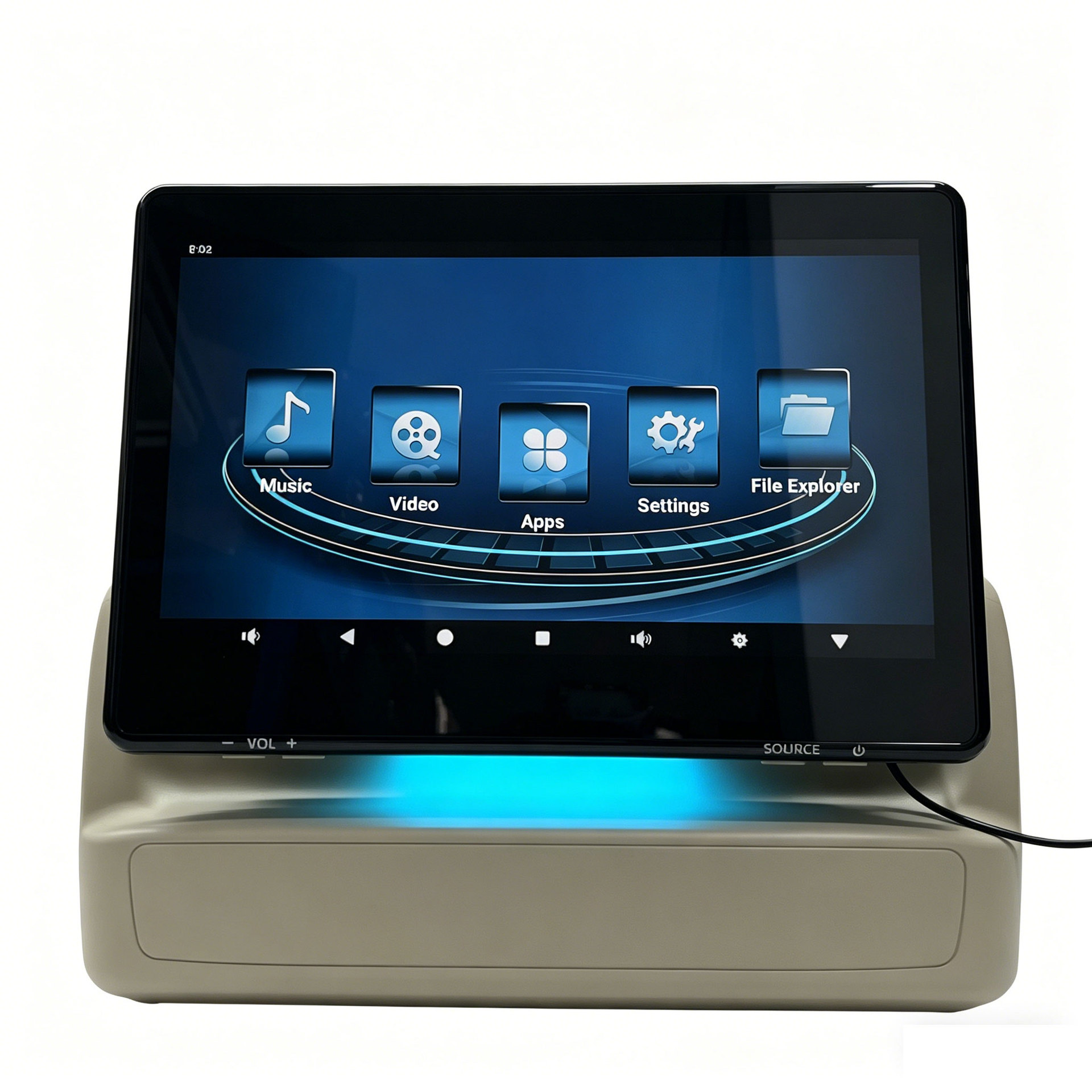 11.6inch External Headrest Android Lc300 Dedicated for Toyota Land Cruiser 14inch In-Car Android Display Screen