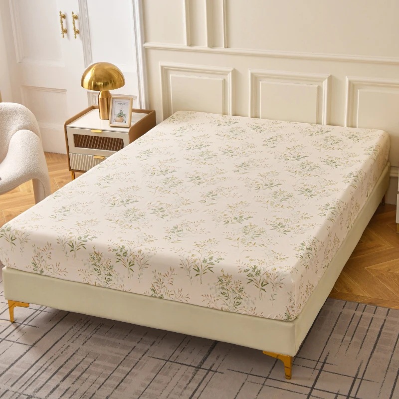 Funda de cama fija Colcha Simmons Cubierta protectora Cubierta de polvo Colchón Cubierta de cama individual Doble individual Sábana de cama antideslizante transfronteriza