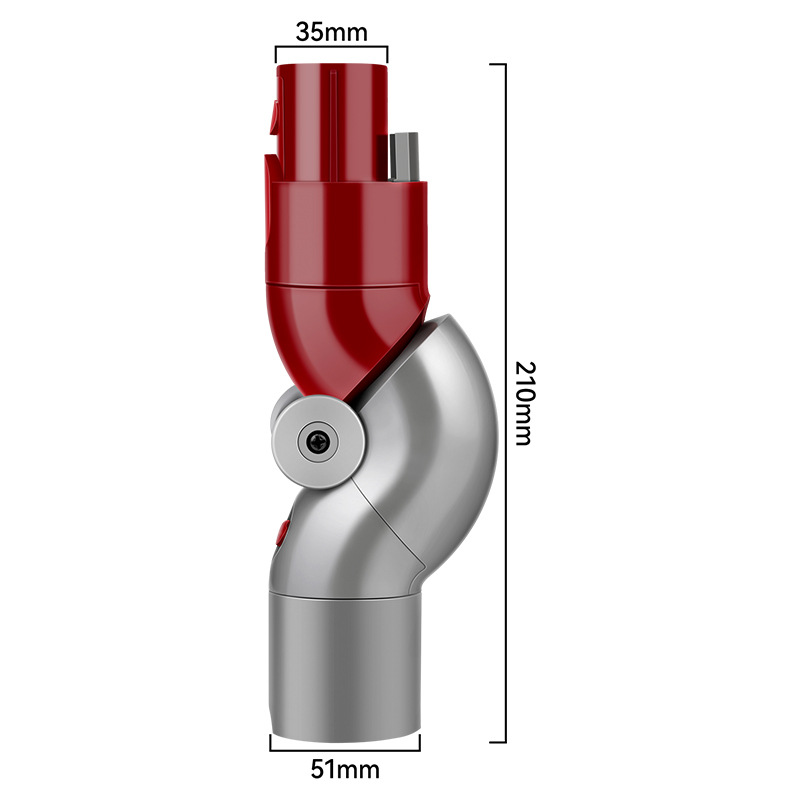 Accesorios de limpieza Dyson V7V8V10V11 cabeza de dirección inferior adaptador de giro adaptador