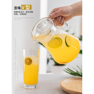 Tie Pot Cold Water Kettle Glass Heat-resistant High Temperature Teapot Cold White Boiled Water Cup Cold Household Large Capacity Duckbill Pot
