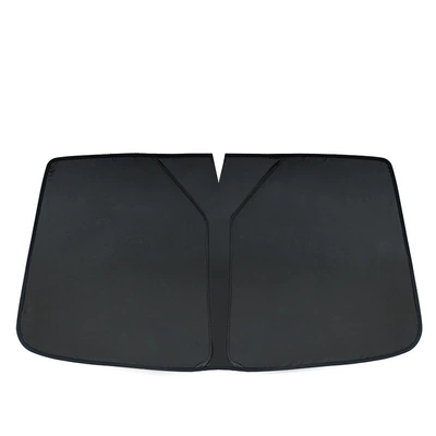 Layers of Heat Insulation and | Car curtains - double-layer-front-windshield-note-model-year-black