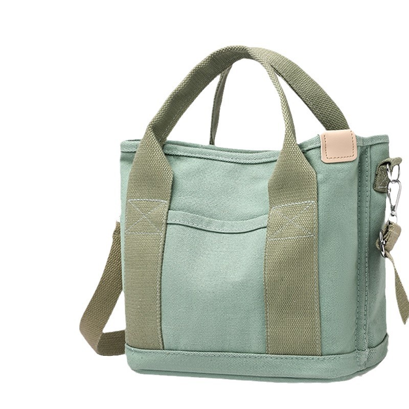 Nuevo estilo coreano bolsa de asas de las axilas de las mujeres crossbody bolsa de lona de gran capacidad de hombro de alto grado todo partido bolso