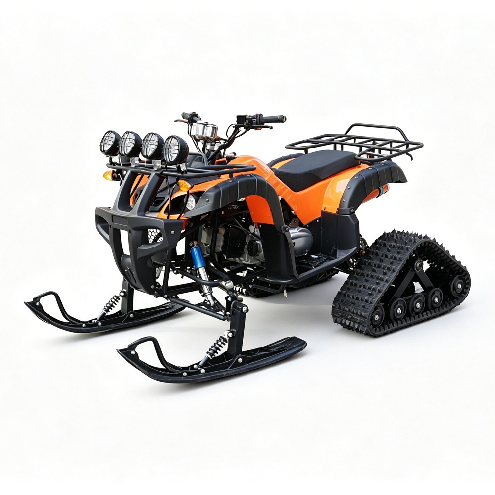 Cuatrimoto ATV de Oruga para Nieve 200cc de Hierro y Plástico con Transmisión Automática para Nieve image 6