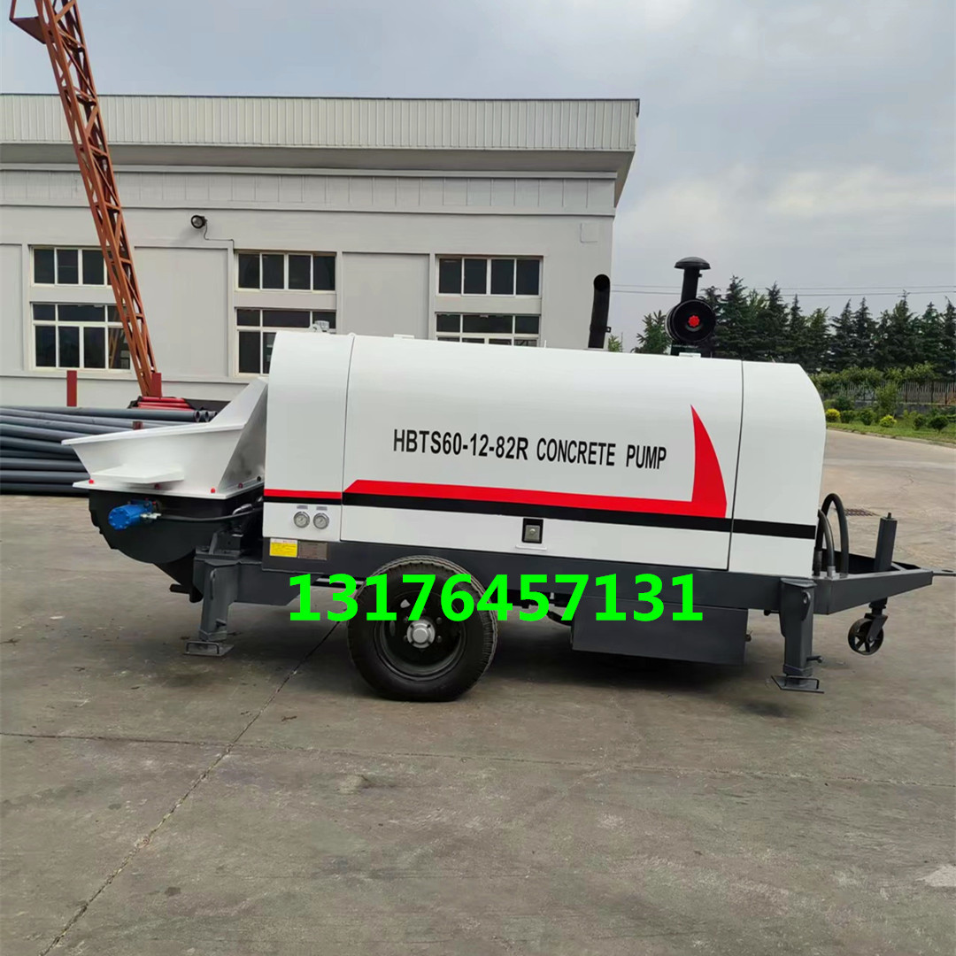 供应混凝土输送泵 concrete pump 80拖泵 60拖泵 大型柴油机地泵