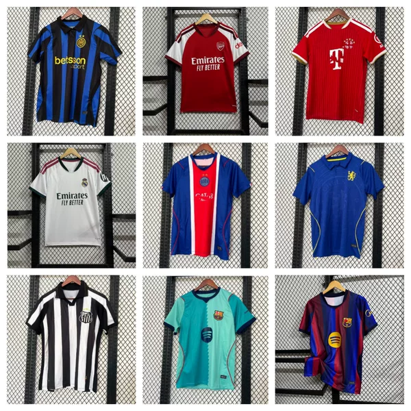 2627 Season Real Madrid Barcelona Arsenal Manchester City Manchester United Inter Milan Ac Chivas Flamengo Football Jerseys