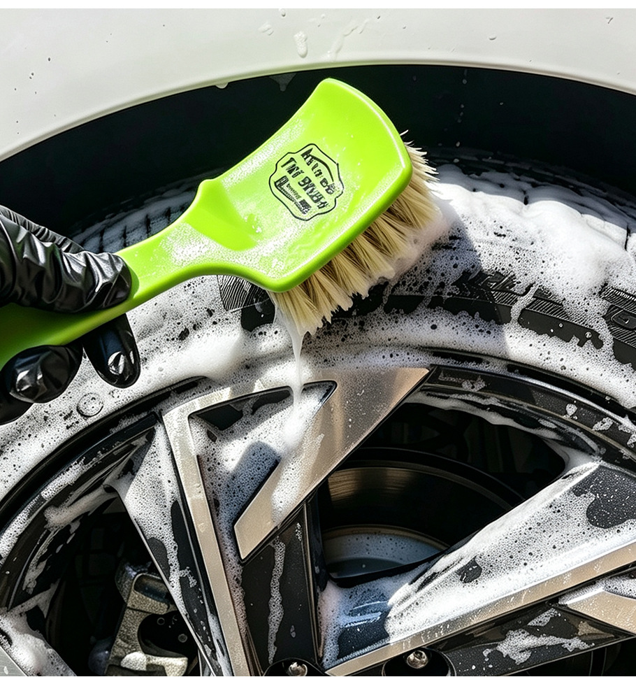 Car Wash Brush, Special Brush for Cleaning Car Tires and Rims, Car Wash Tool, Brush from the Source Manufacturer, Wholesale Tire Brush