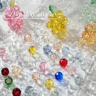 8-10mm��ˮ�������򾧸�͸������ɢ����diy�ֹ������ִ��朲���