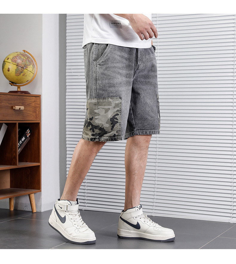 Camouflage Overalls Shorts 8