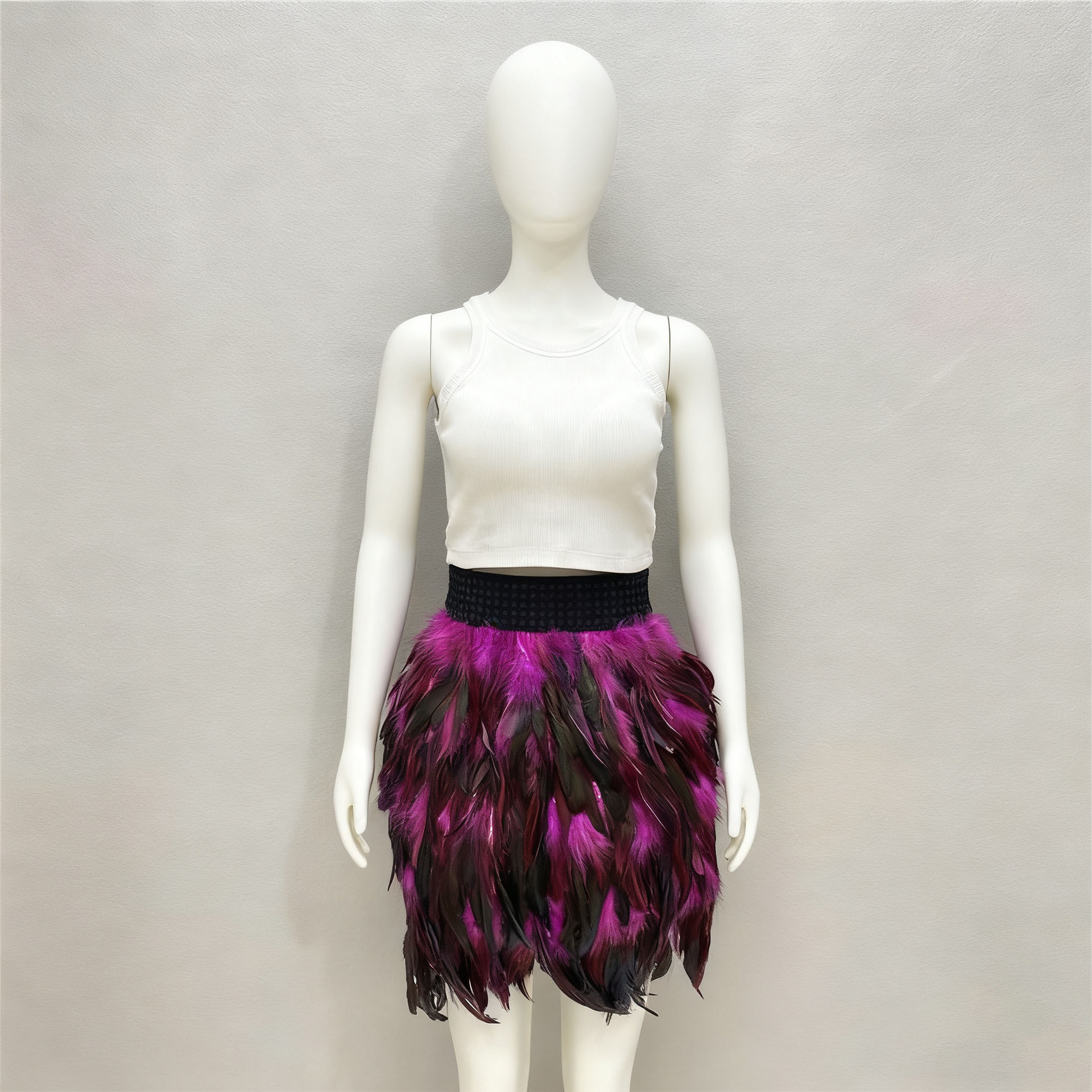 Amazon comercio exterior Europa y América plumas falda corta ropa deportiva femenina lucha libre mano cos uniforme vestido vestido vestido vestido TK