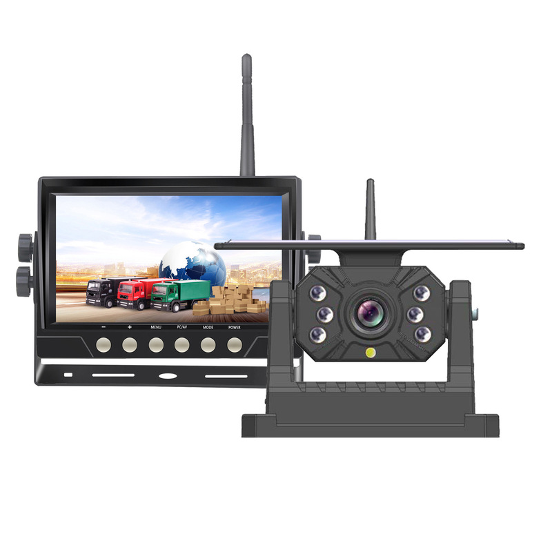 416 Days of Standby, Solar-Powered, Magnetic, Installation-Free, 1080P Digital Wireless Reversing System, Dvr Recording, 512g