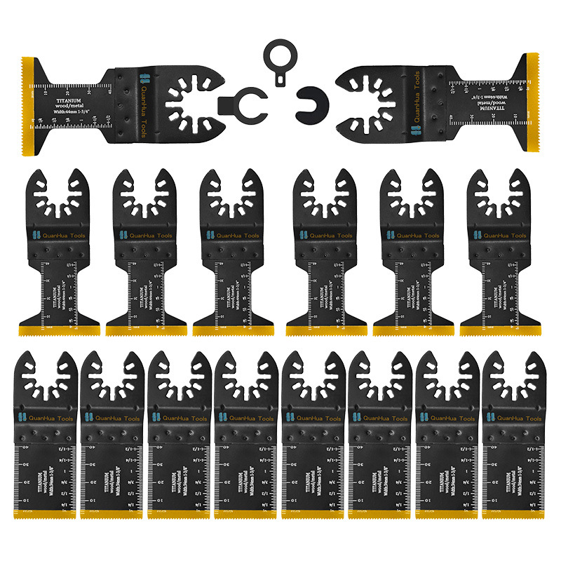 16pc混合万用宝锯片套装万用宝摆动锯片工具附件