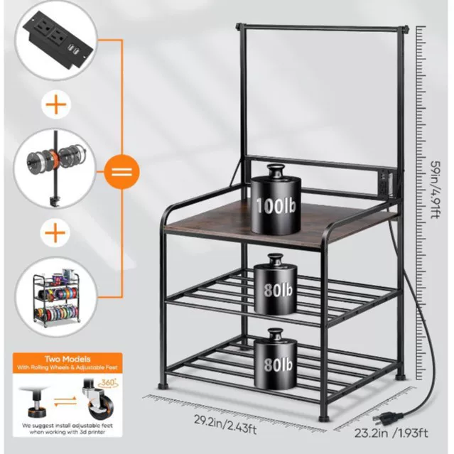 Printer, storage, tubing, 3D