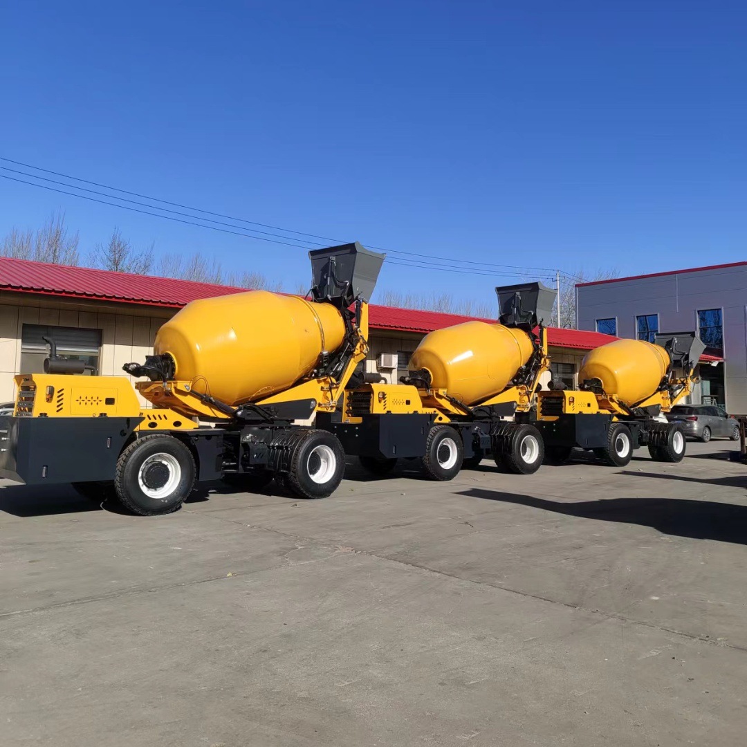 自上料搅拌车 自动上料搅拌车 瀚珑重工自上料搅拌车 小型搅拌机