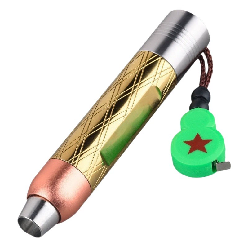 Нефритовый идентификационный фонарик завод в наличии Оптовые ювелирные изделия Нефритовый Профессиональный Сильный свет обнаружения Многофункциональный идентификационный фонарик