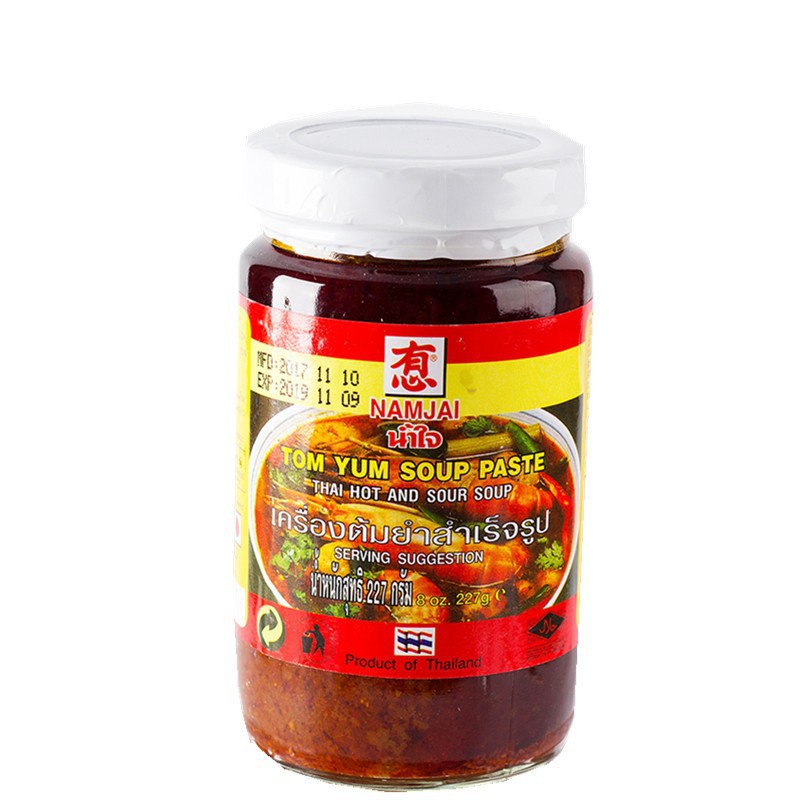 酸辣虾酱泰国进口有心牌冬阴功酱调料NAMJAI泰式冬荫功火锅底料