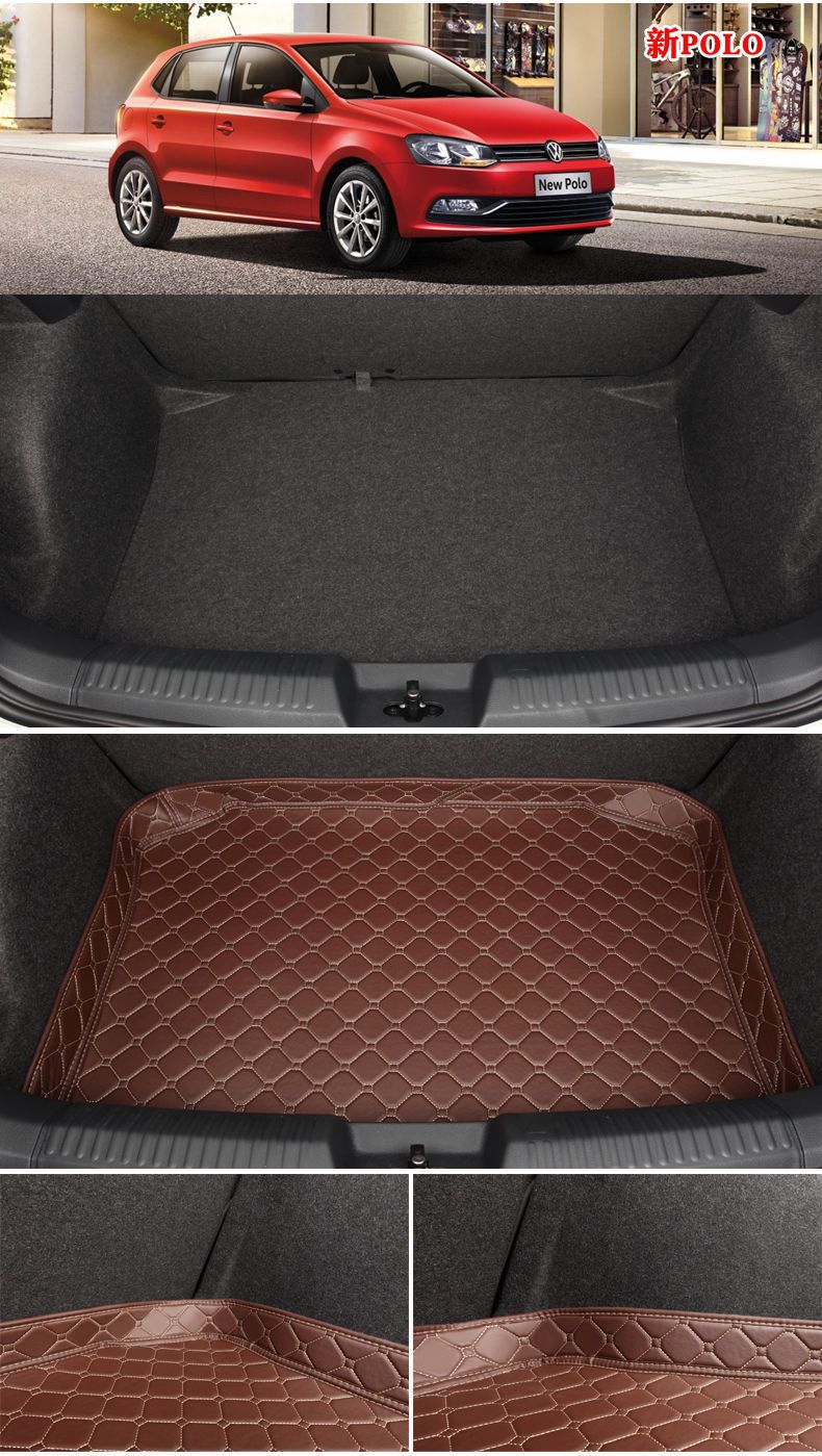 Special Car Trunk Mat for Sagitar, Bora, Magotan, Polo, Santana, Jetta, Vs5, Lamando, Tiguan