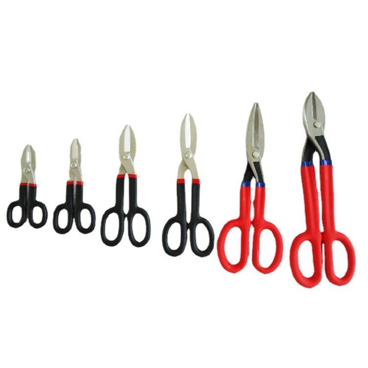 厂家直销美式铁皮剪  铁皮剪 手动剪刀 手动工具 白铁剪