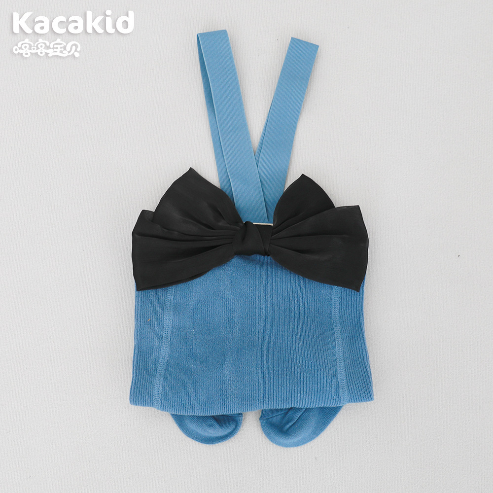 Pantimedias de correa para bebé de primavera y otoño cuidadosamente seleccionadas, pantimedias de protección del vientre de cintura alta, leggings de color sólido para bebés y niños pequeños