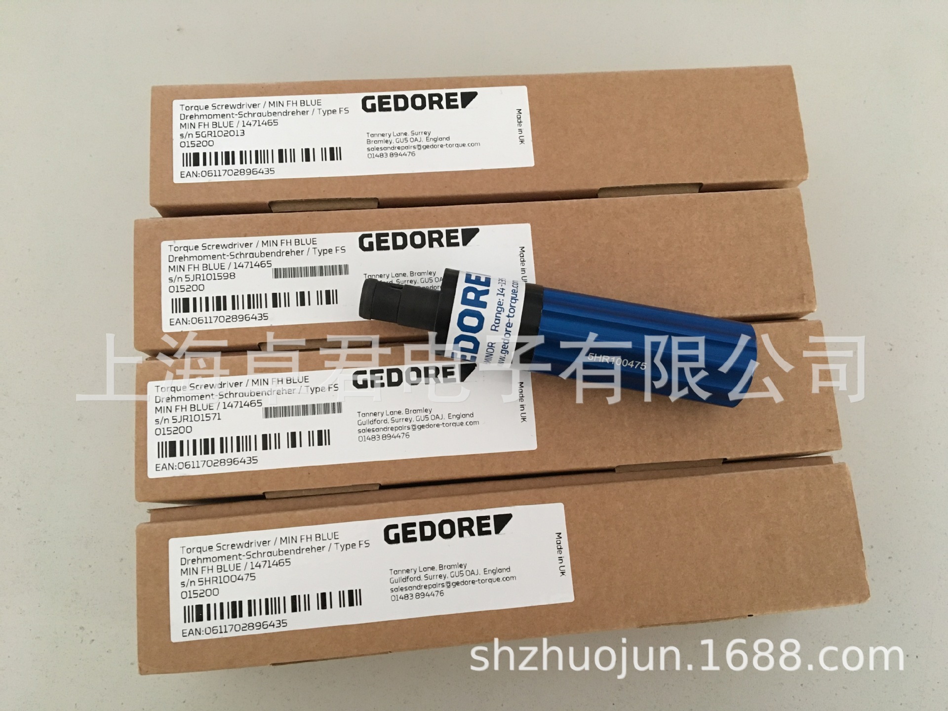 代理德国吉多瑞GEDORE扭力起子015260  Minor扭矩螺丝刀015200