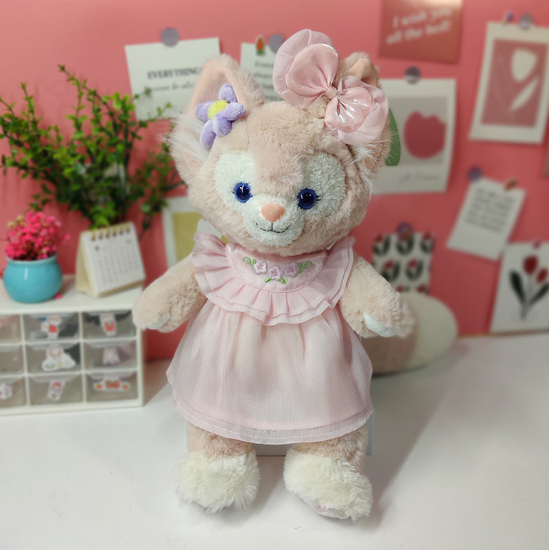 핑크 자수 꽃 거즈 스커트 슈트