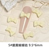 Cute three dimensional accessory for manicure with bow, Japanese bow tie for finger, decorations, simple and elegant design, wholesale