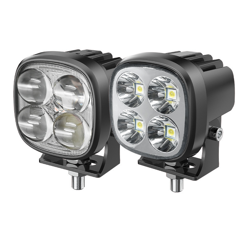 新しい超高輝度オートバイスポットライト四つ葉のクローバースポットライト車の LED ヘッドライト電気自動車スポットライト防水 LED スポットライト|undefined